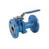 Ball valve Type: 7248 Steel/TFM 1600/FPM (FKM) Full bore Fire safe Handle PN40 Flange DN15